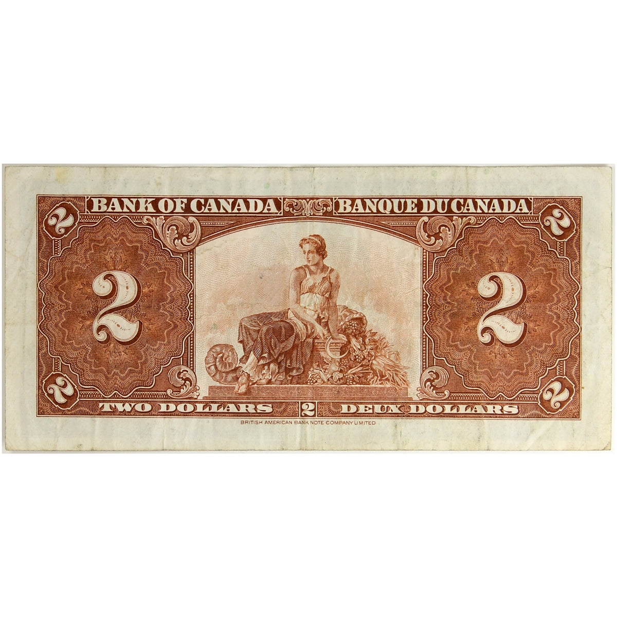 BC-22c 1937 Canada $2 Coyne-Towers, L/R, VF