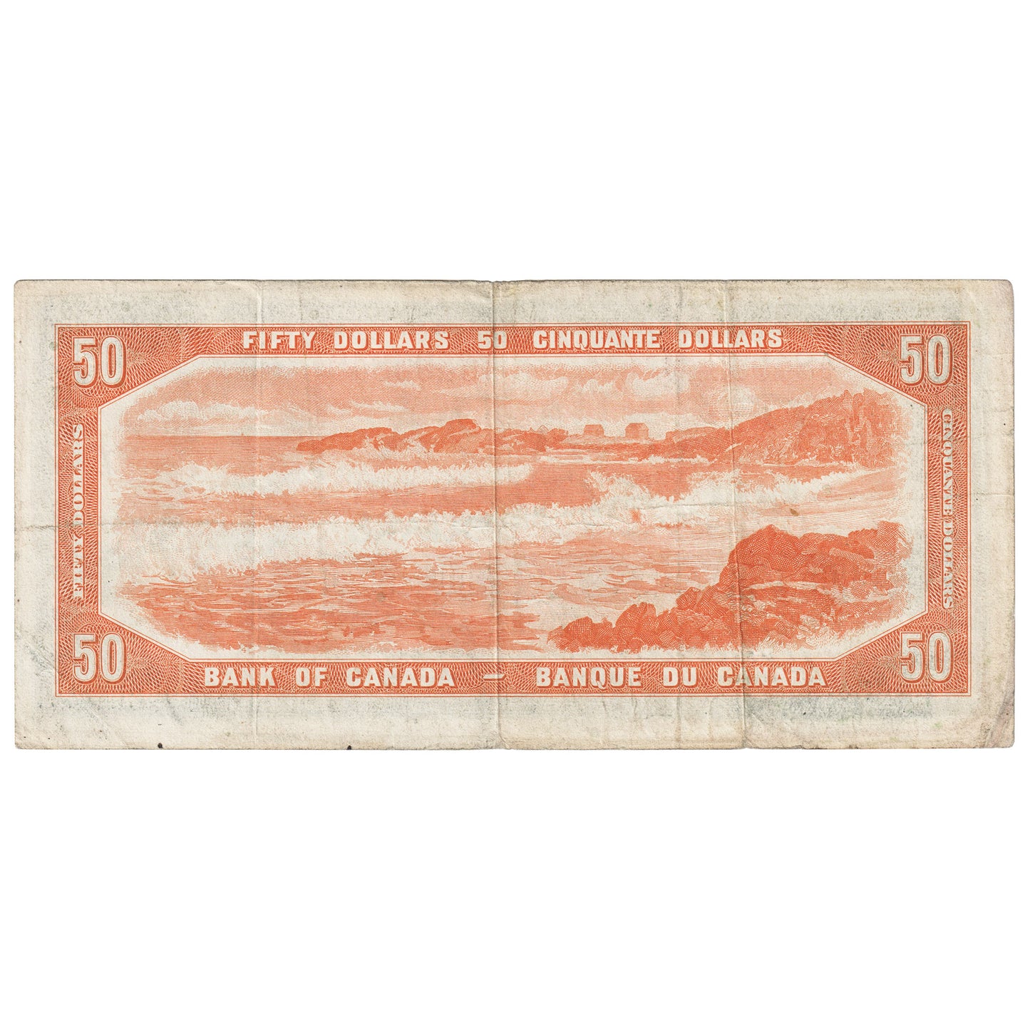 BC-42a 1954 Canada $50 Beattie-Coyne, A/H, Circ