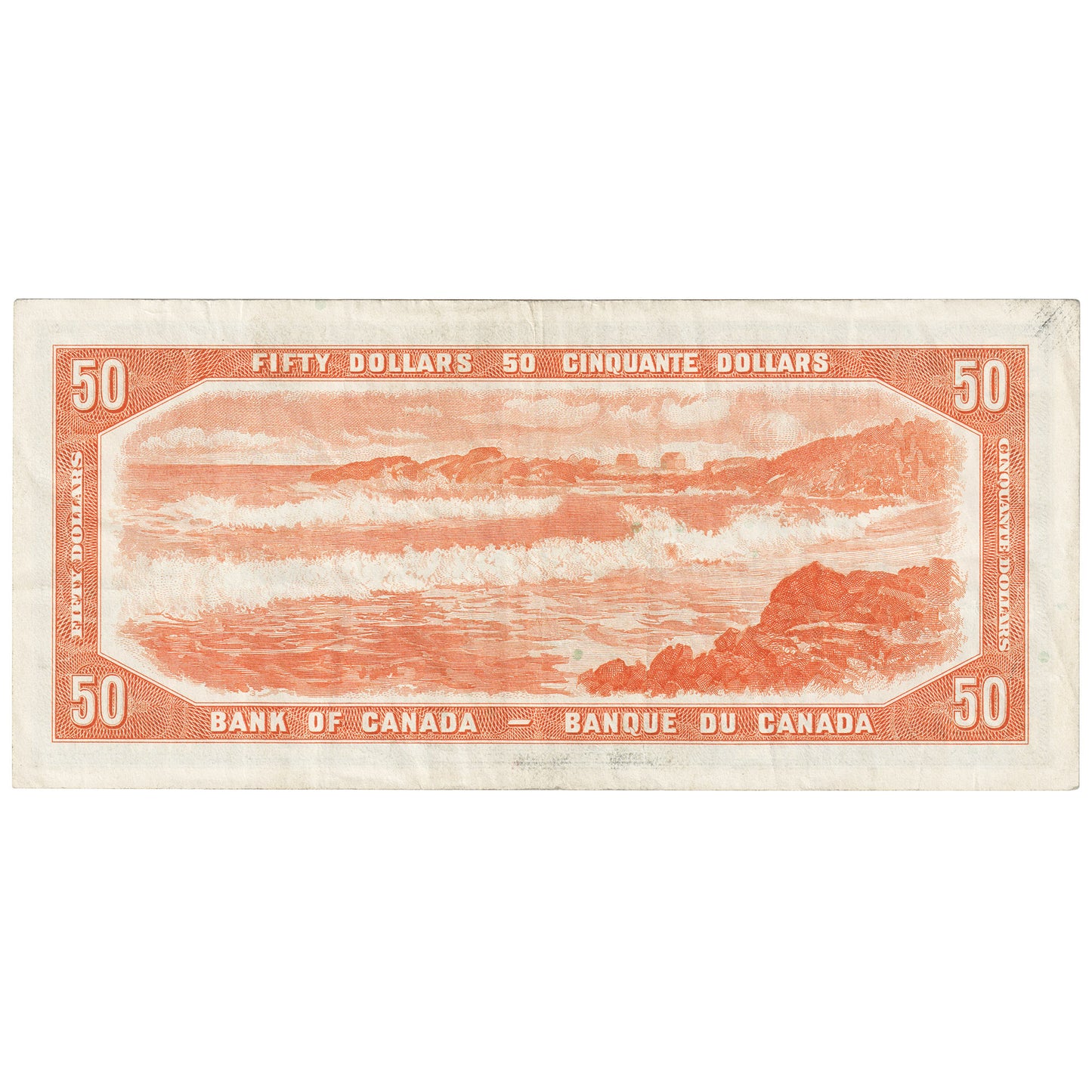 BC-42b 1954 Canada $50 Beattie-Rasminsky, B/H, Very Fine (VF20)