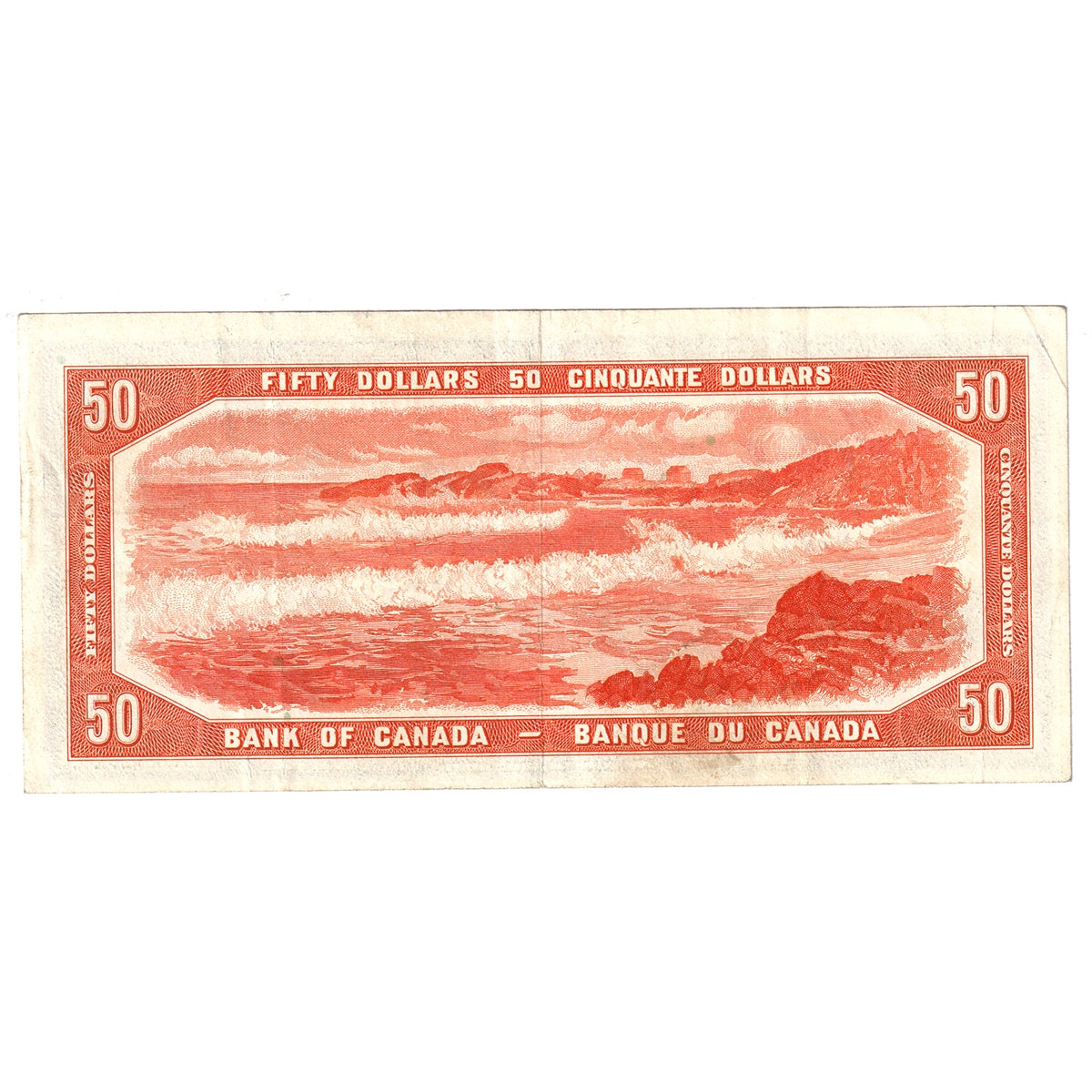BC-42b 1954 Canada $50 Beattie-Rasminsky, B/H, VF-EF (VF30)