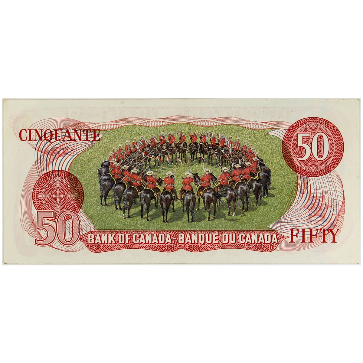 BC-51a-i 1975 Canada $50 Lawson-Bouey, EHE, Extra Fine (EF40)