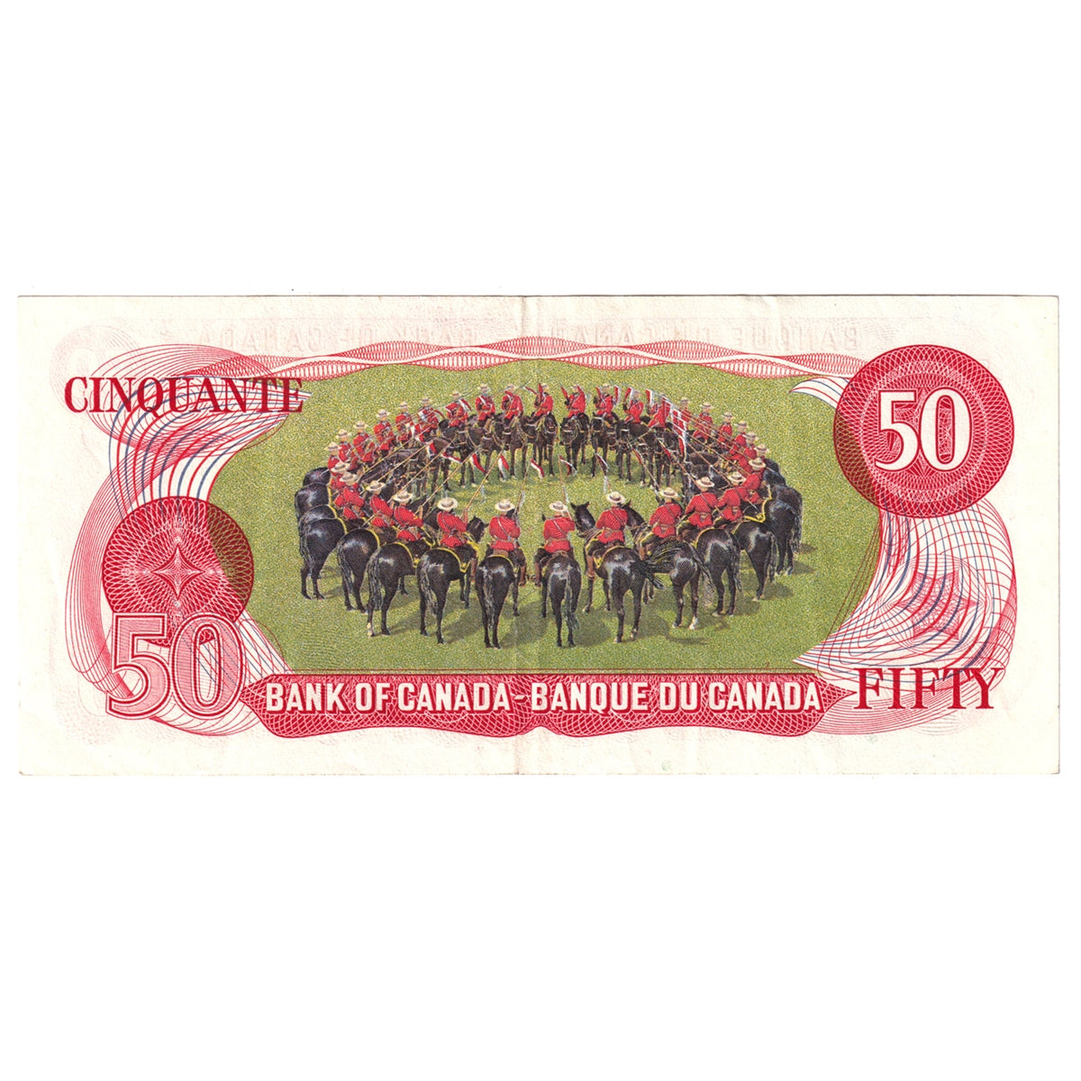 BC-51b 1975 Canada $50 Crow-Bouey, EFA, VF-EF (VF30)