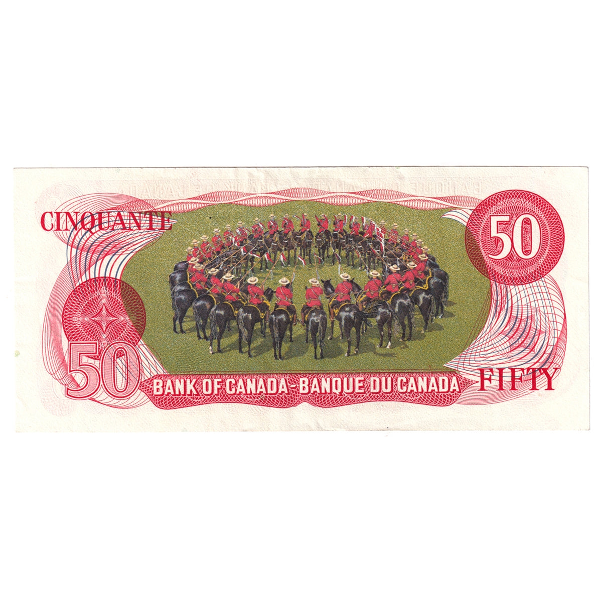 BC-51b 1975 Canada $50 Crow-Bouey, EHH, Almost Uncirculated (AU50)