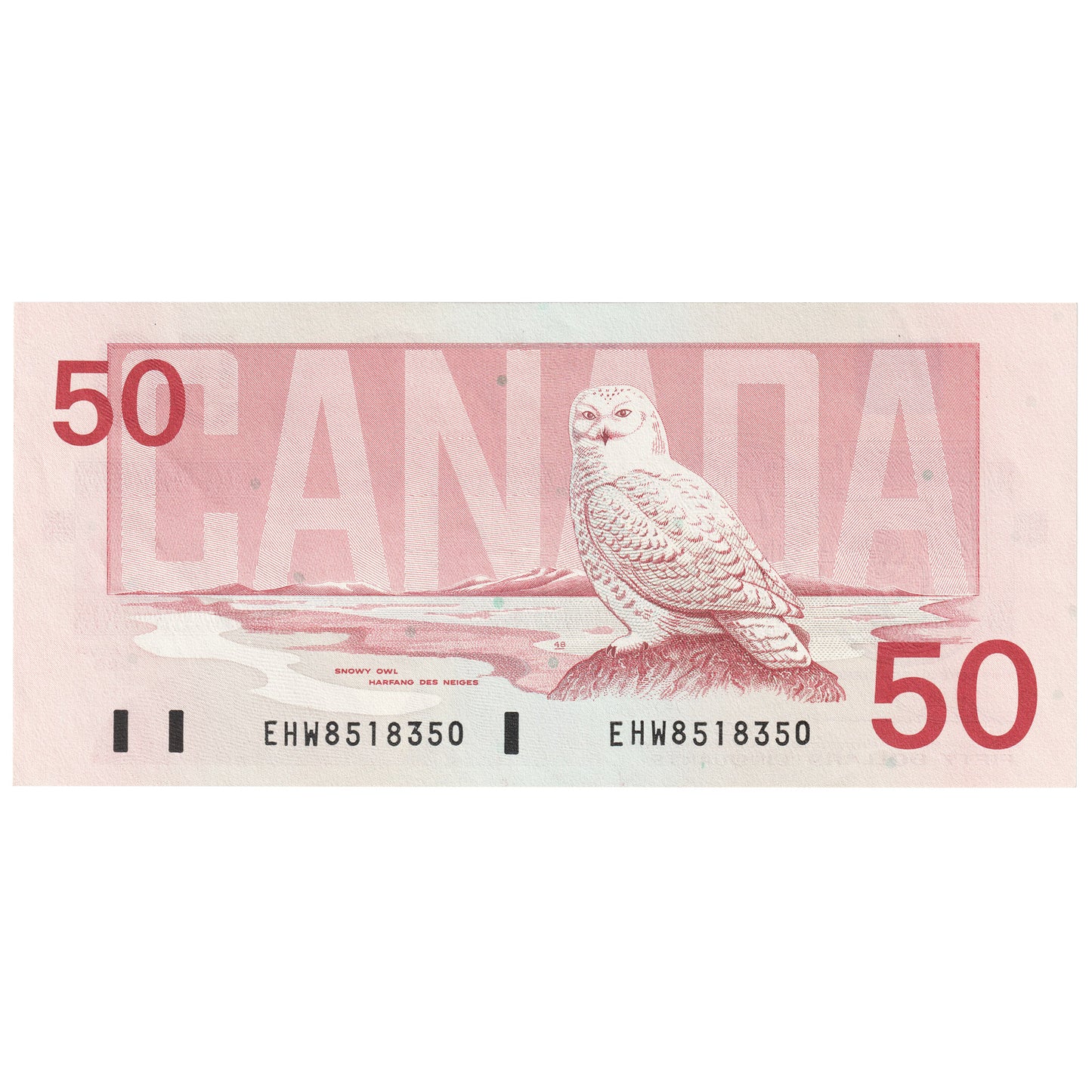 BC-59a 1988 Canada $50 Thiessen-Crow, EHW, AU-UNC