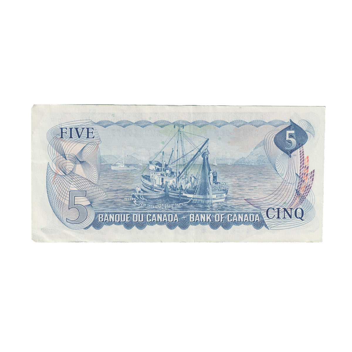 BC-48b 1972 Canada $5 Lawson-Bouey, SW, EF-AU