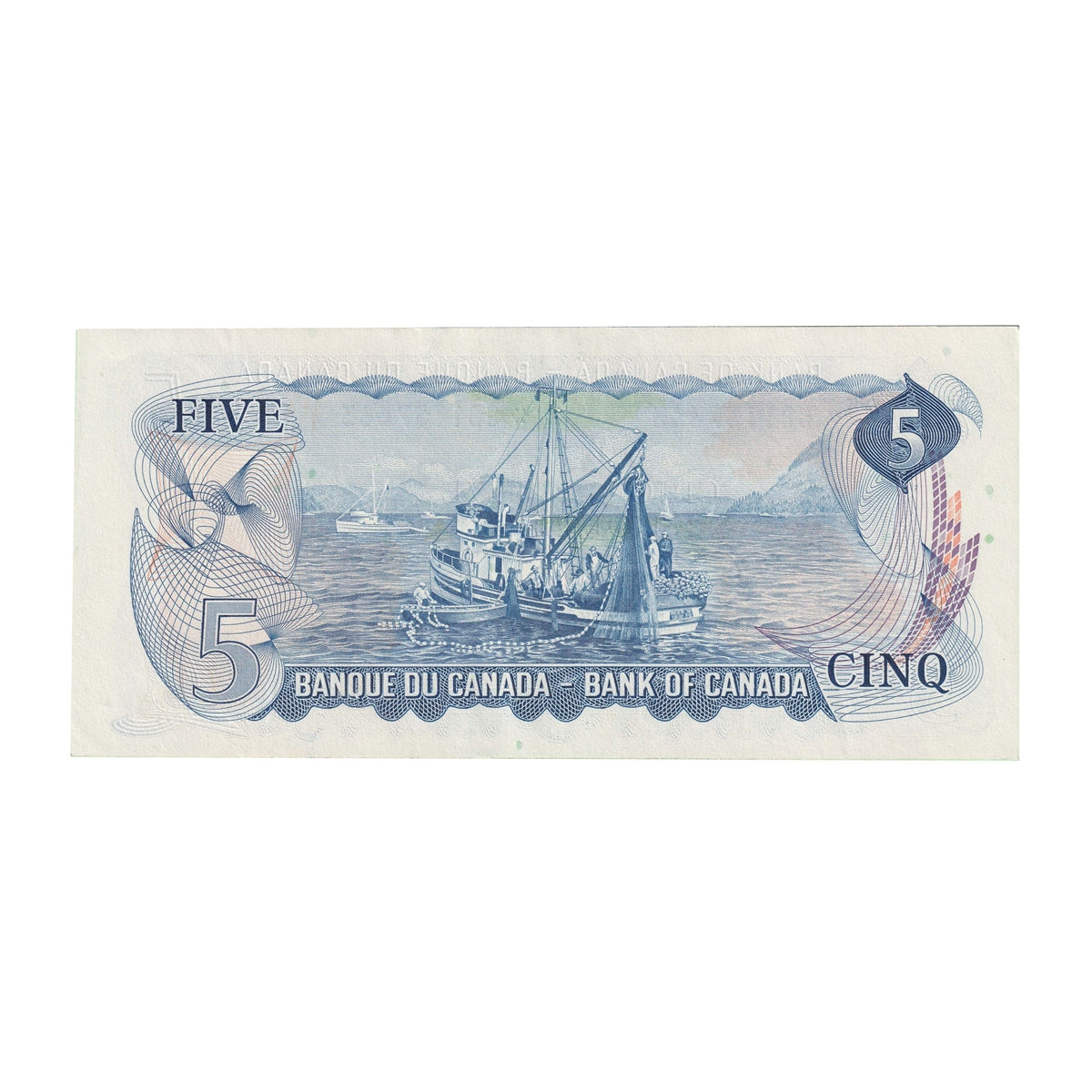 BC-48bA 1972 Canada $5 Lawson-Bouey, *SB Below 1.6M, AU-UNC (AU55)