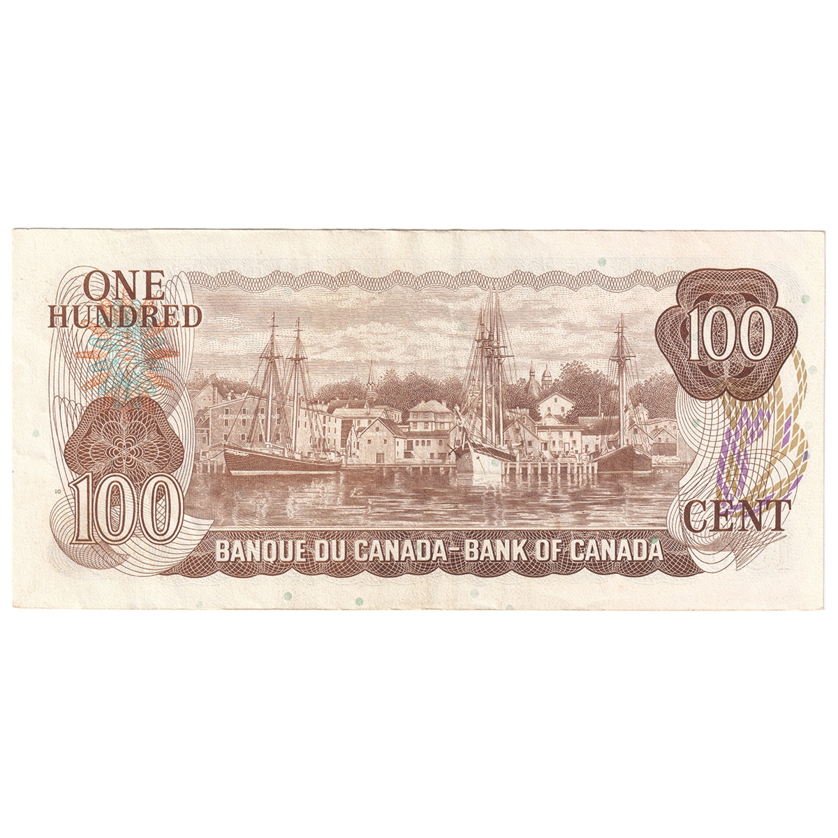 BC-52a 1975 Canada $100 Lawson-Bouey, JB, EF-AU (EF45)
