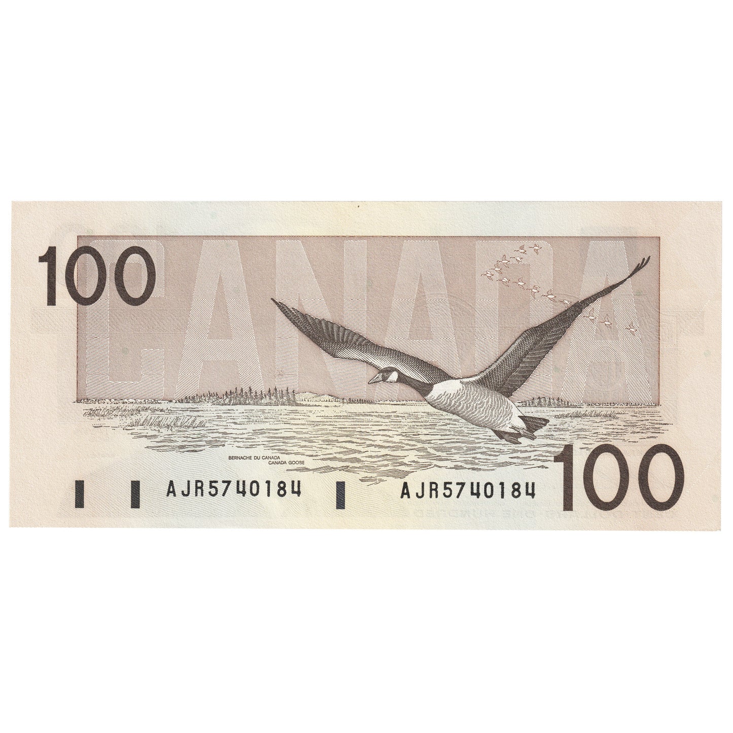 BC-60a 1988 Canada $100 Thiessen-Crow, AJR, AU-UNC