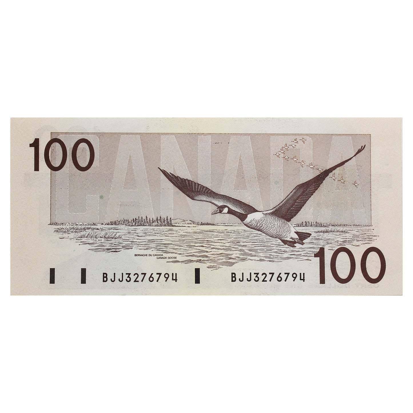 BC-60c 1988 Canada $100 Knight-Thiessen, BJJ, AU-UNC