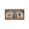 DC-24a 1923 Dominion 25 cent Shinplaster Hyndman-Saunders, Authorized, VF