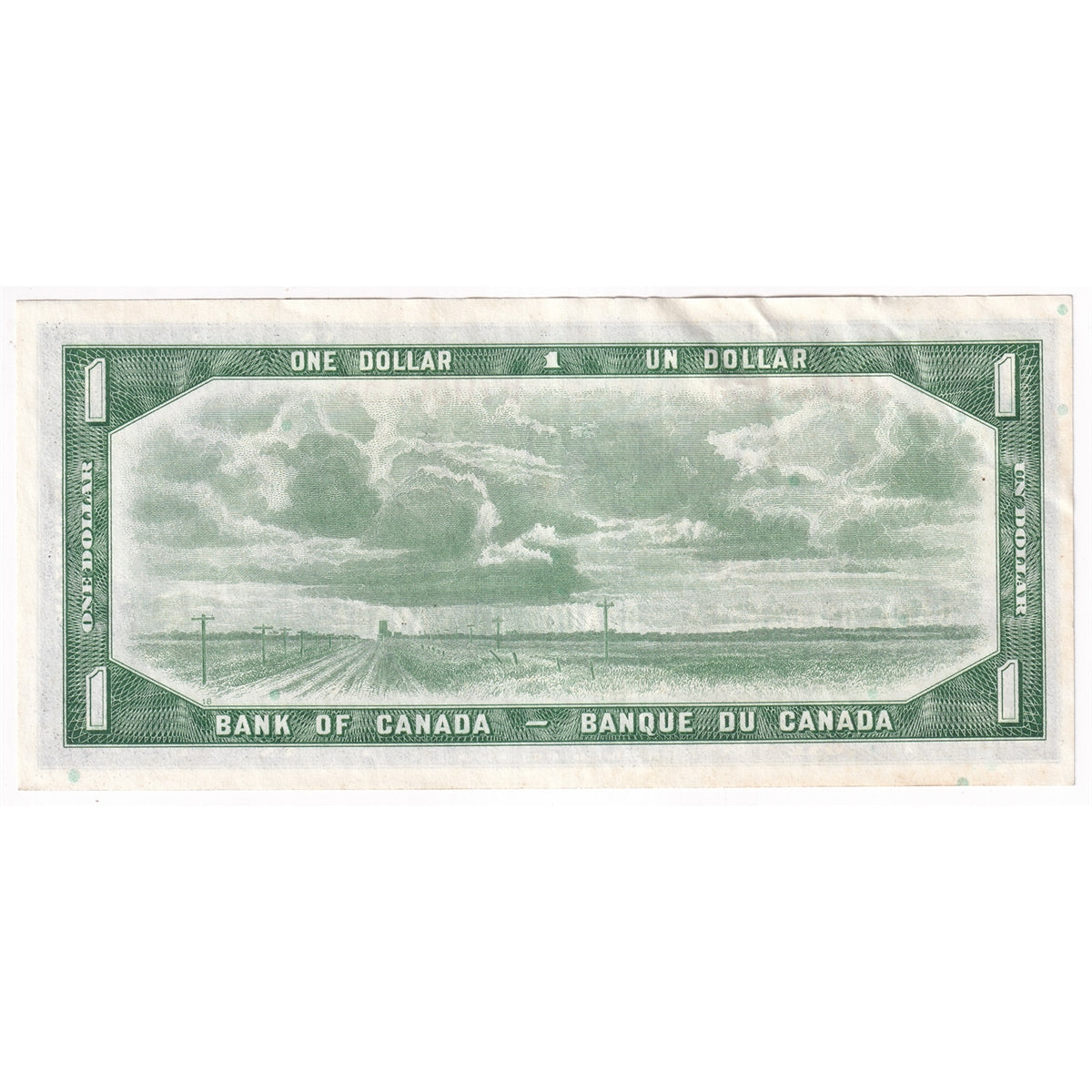BC-37a-i 1954 Canada $1 Beattie-Coyne, E/M, Almost Uncirculated (AU50)