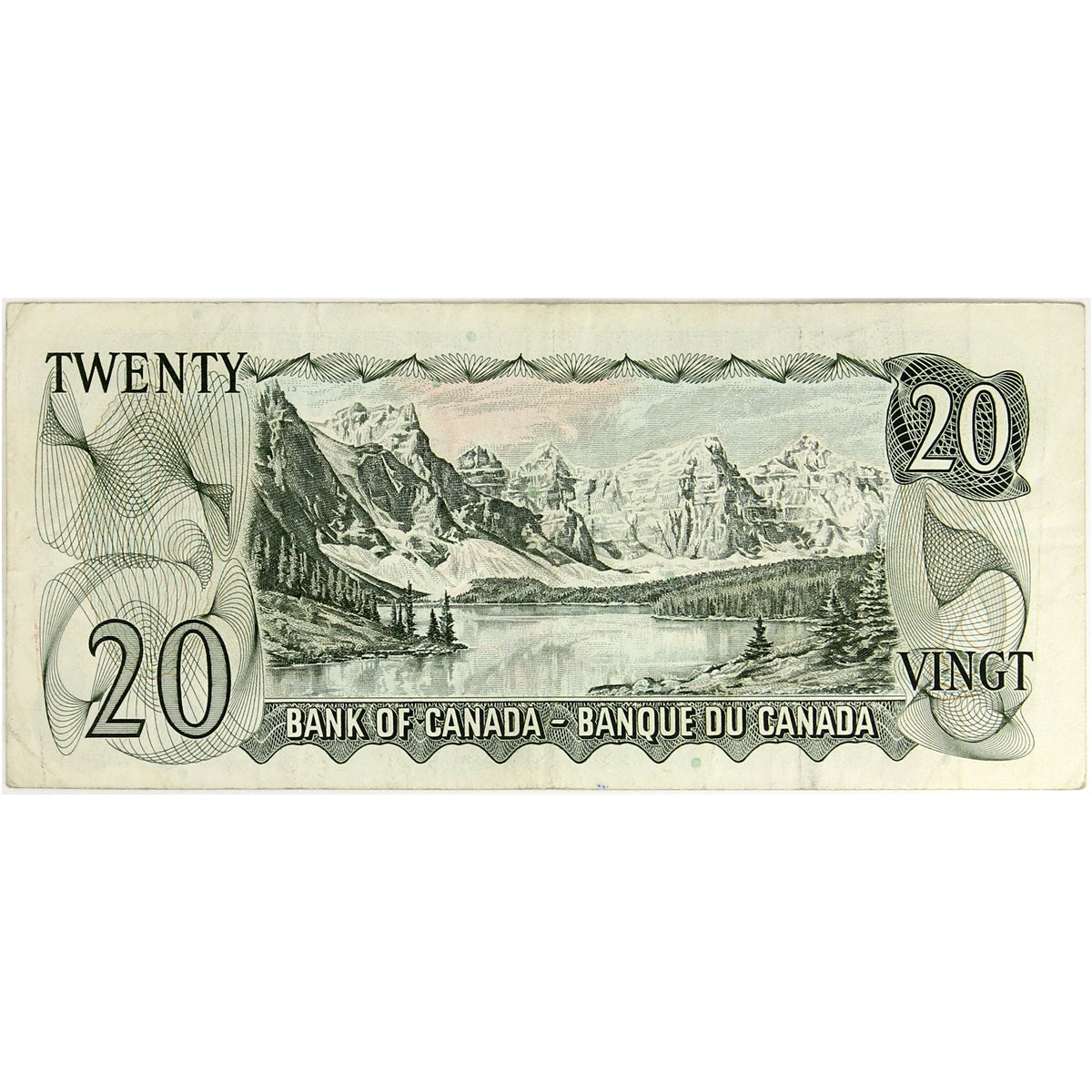 BC-50bA 1969 Canada $20 Lawson-Bouey, *WN, VF