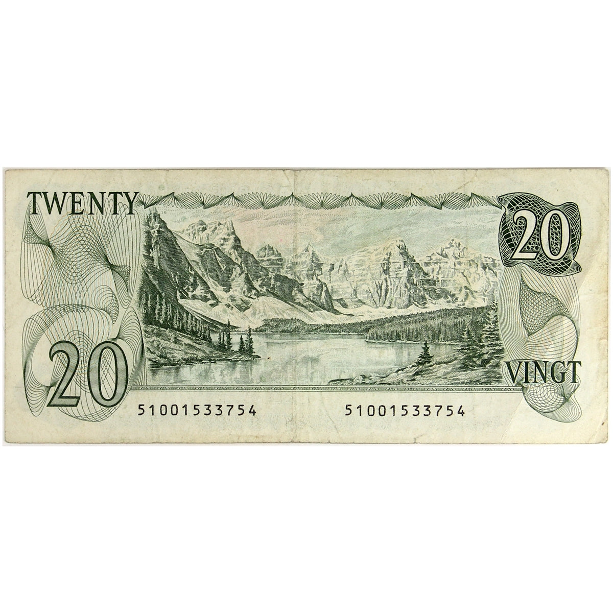 BC-54aA 1979 Canada $20 Lawson-Bouey, 510, Fine (F12)