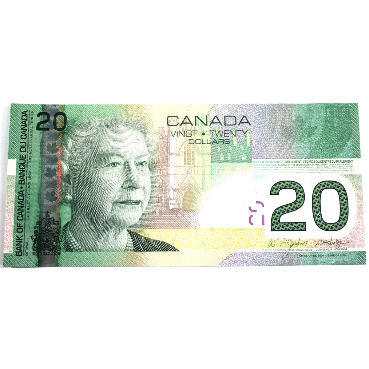 BC-64a 2005 Canada $20 Jenkins-Dodge, AZY, Choice Uncirculated (CUNC63)