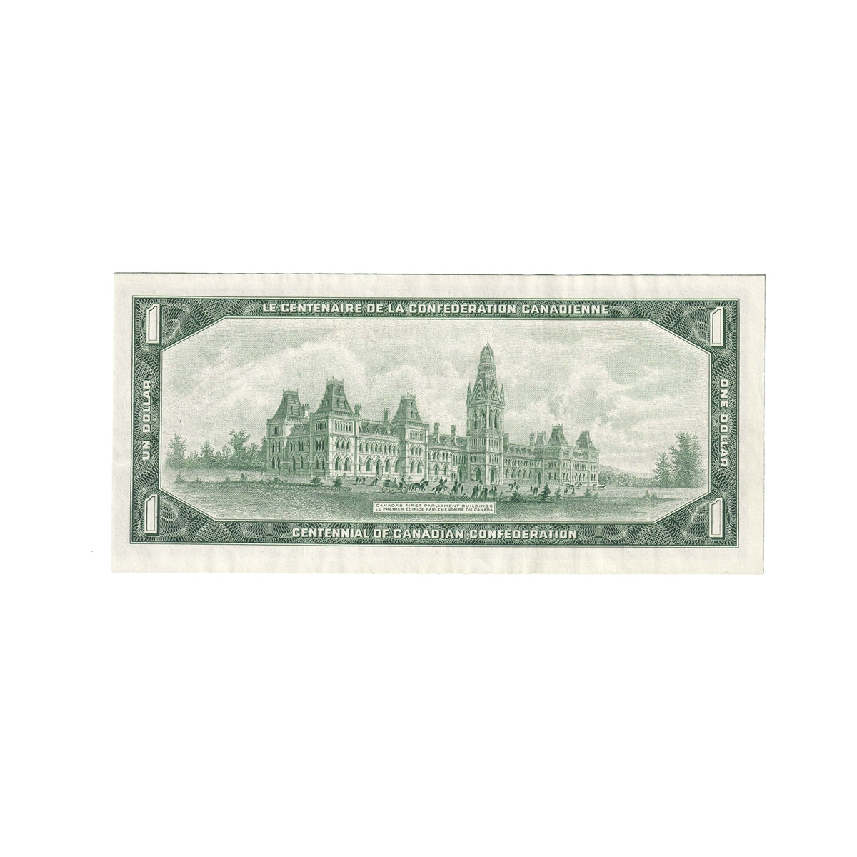 BC-45bA-i 1967 Canada $1 Beattie-Rasminsky, *F/P, VF-EF (VF30)