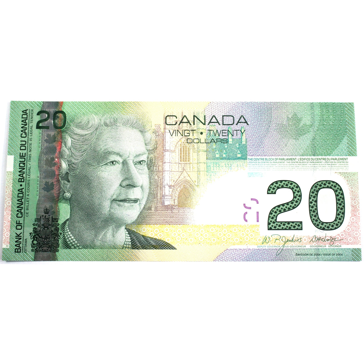 BC-64aA-i 2006 Canada $20 Jenkins-Dodge, EZV (9.720-9.990), Uncirculated (MS60)