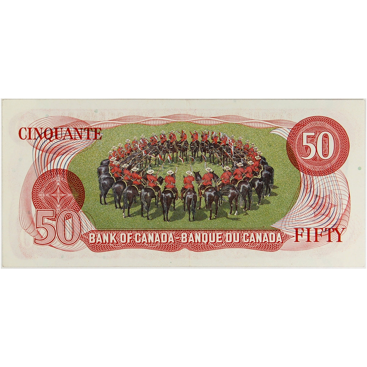 BC-51a-i 1975 Canada $50 Lawson-Bouey, EHC, Extra Fine (EF40)