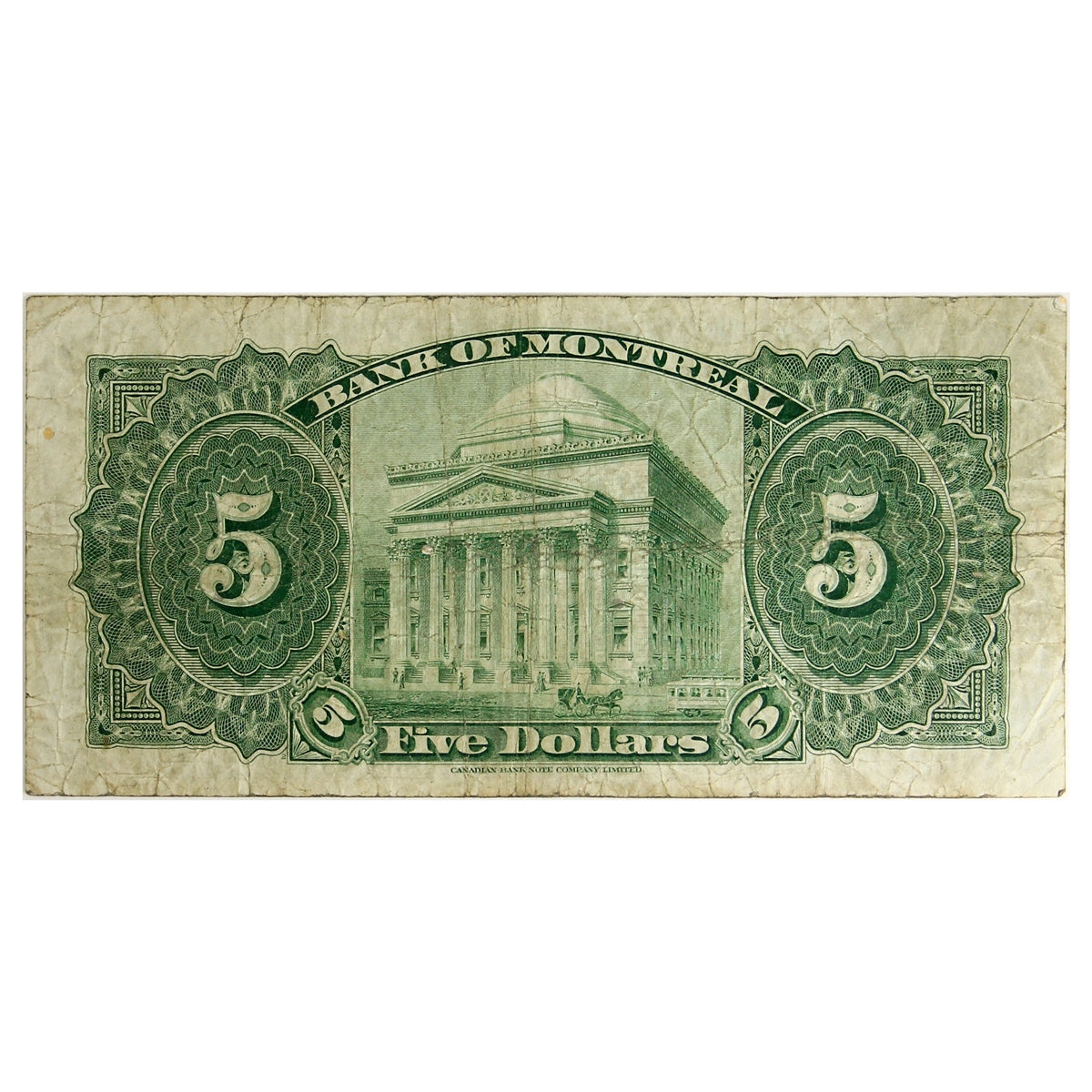 505-60-02 1935 Bank of Montreal $5 Bog-Gordon, F