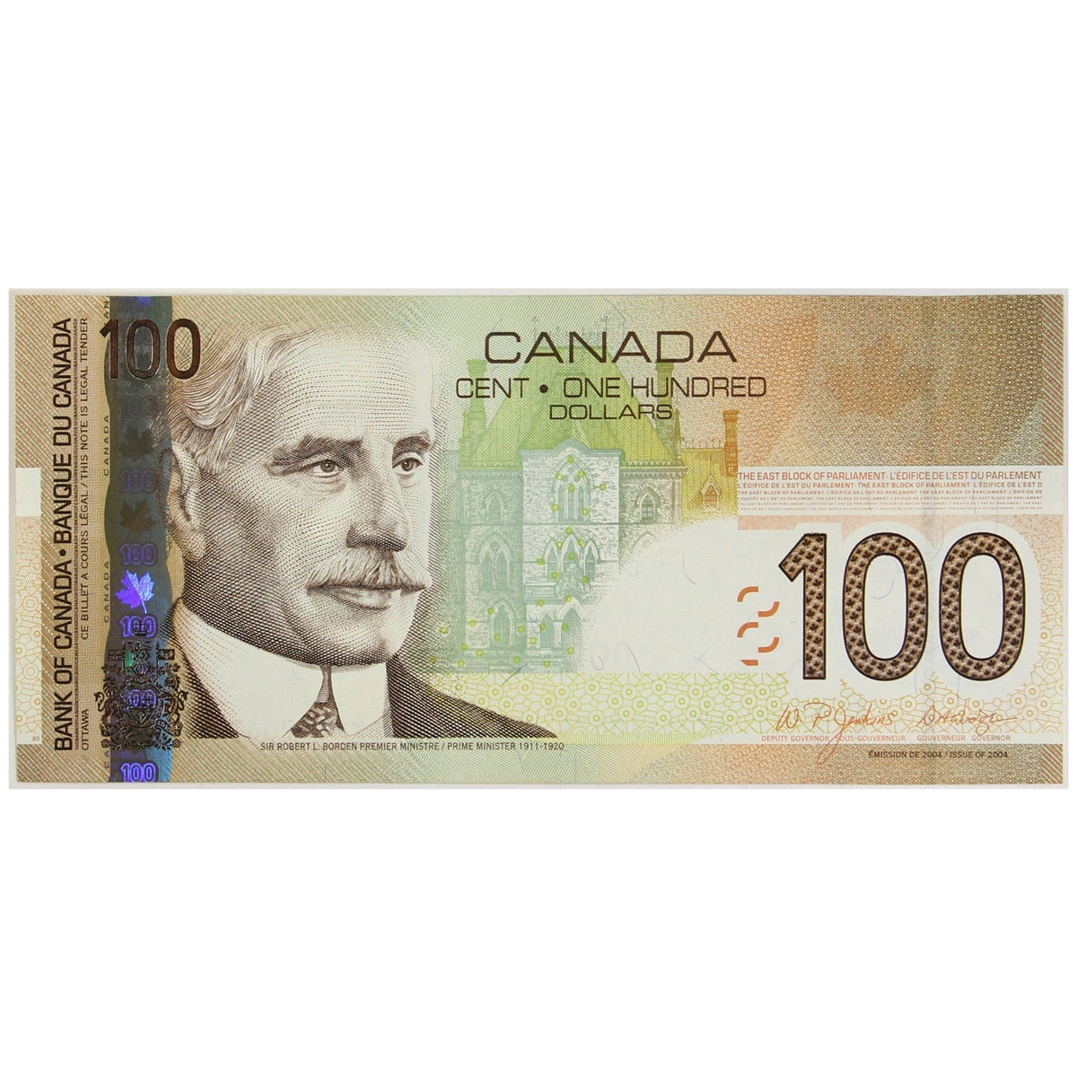 BC-66a 2005 Canada $100 Jenkins-Dodge, BKM, Choice Uncirculated (CUNC63)