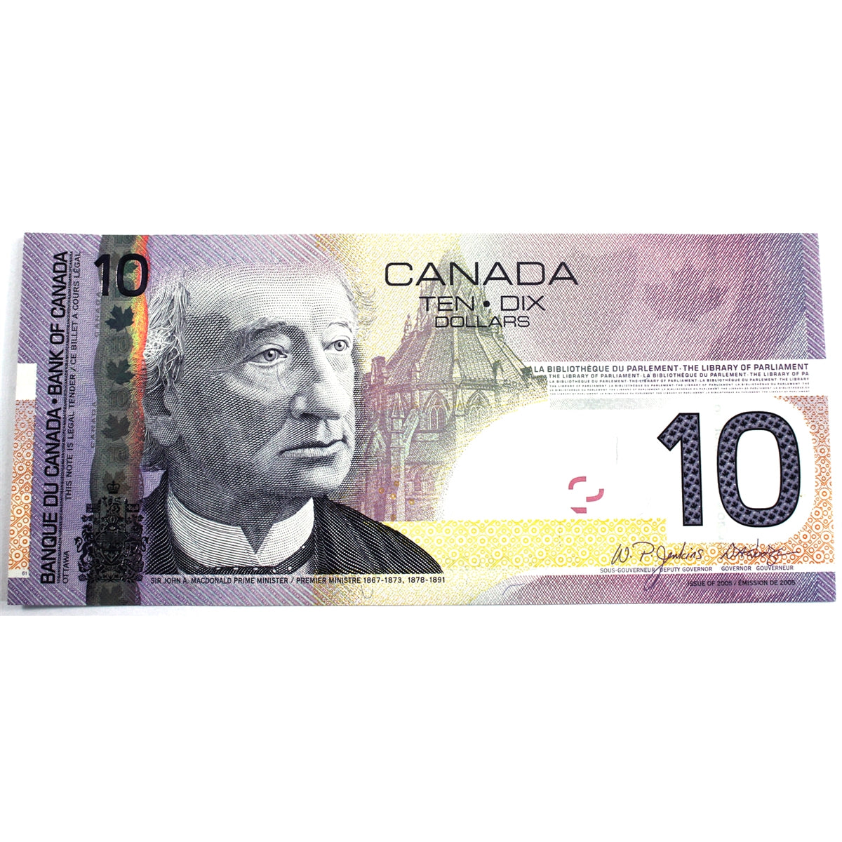 BC-68a 2004 Canada $10 Jenkins-Dodge, BEV, Choice Uncirculated (CUNC63)