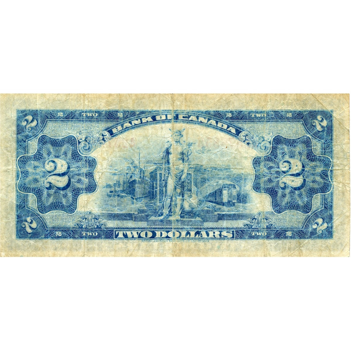 BC-3 1935 Canada $2 Osborne-Towers, English, F