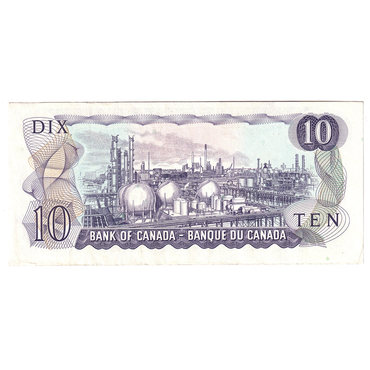 BC-49c 1971 Canada $10 Lawson-Bouey, TF, CIRC