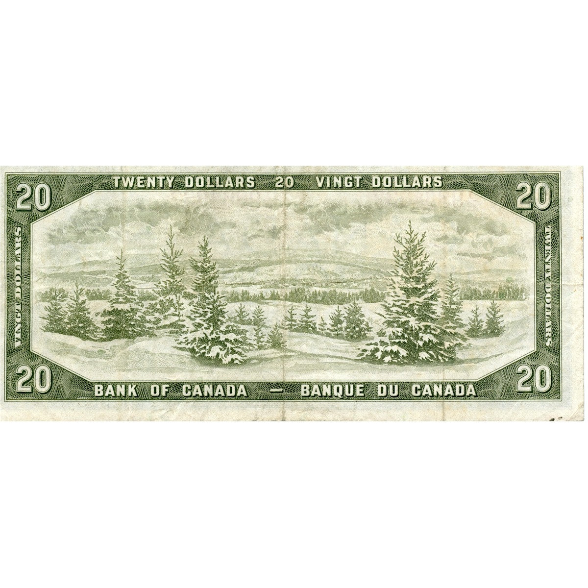 BC-41a 1954 Canada $20 Beattie-Coyne, I/E, Very Fine (VF20)