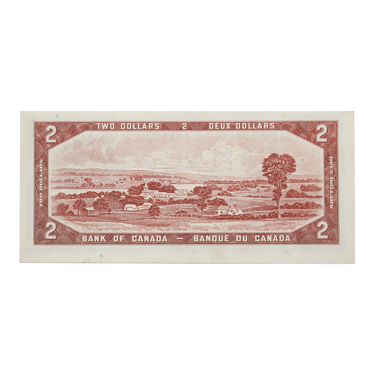 BC-38cA 1954 Canada $2 Bouey-Rasminsky, *A/G Above 3.2M, VF-EF (VF30)