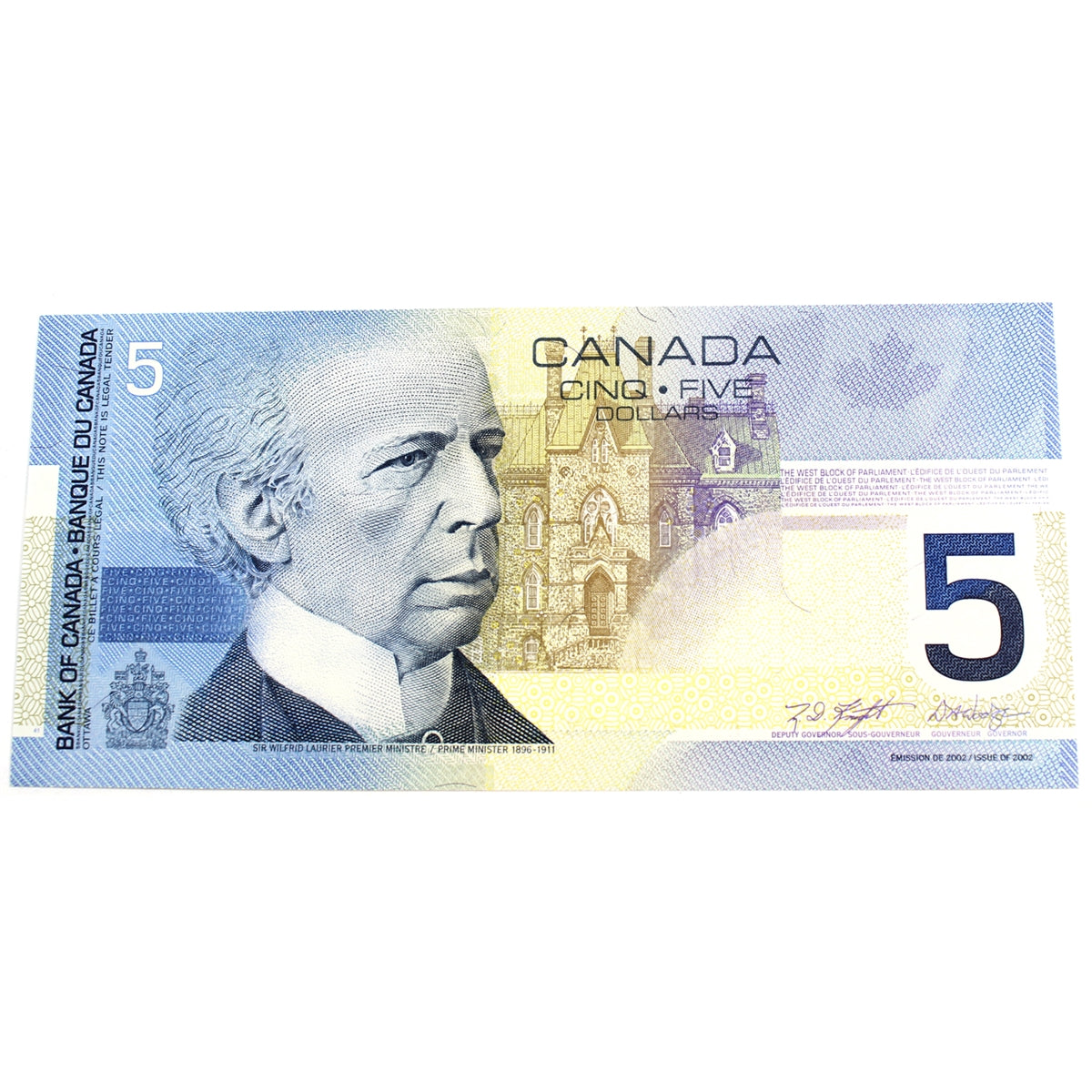 BC-62a-i 2003 Canada $5 Knight-Dodge, HNH, CUNC