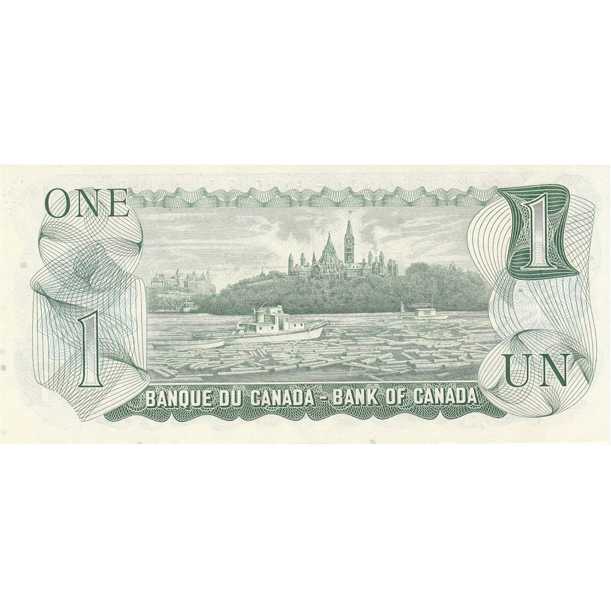 BC-46aA 1973 Canada $1 Lawson-Bouey, *MM, Choice Uncirculated (CUNC63)