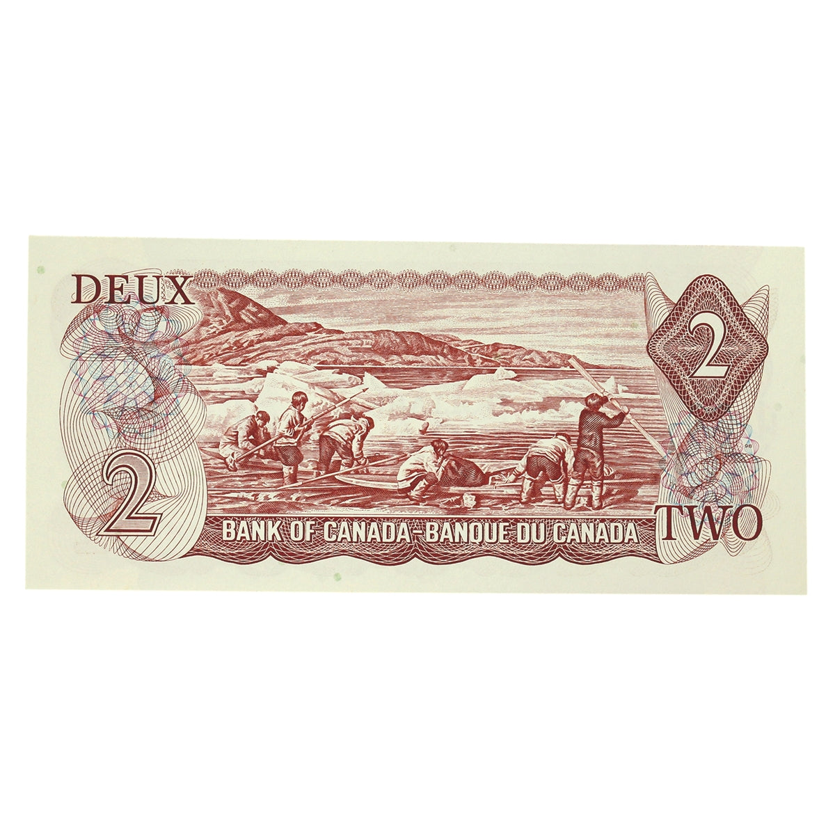 BC-47a-i 1974 Canada $2 Lawson-Bouey, AGF, Choice Uncirculated (CUNC63)