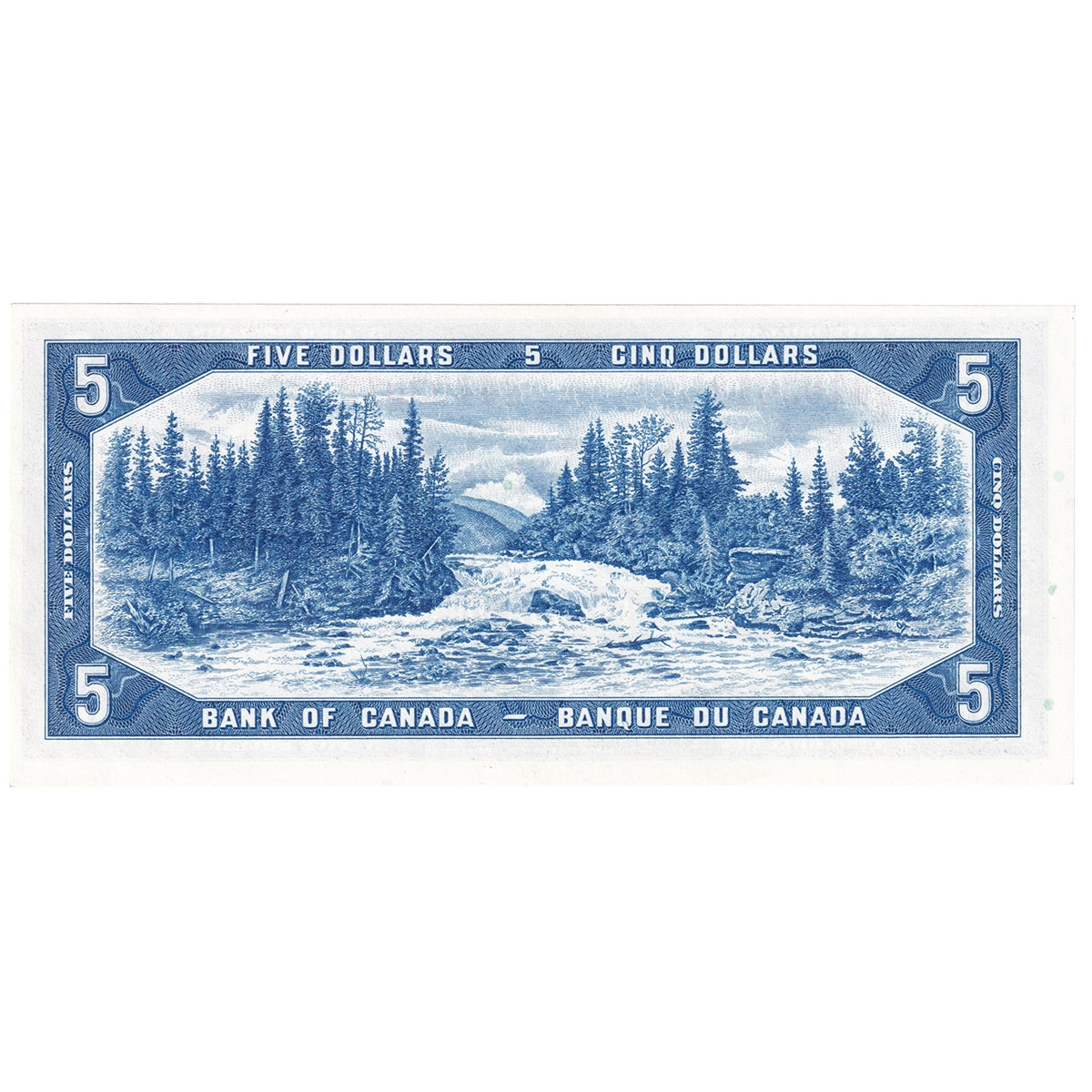BC-39a 1954 Canada $5 Beattie-Coyne, O/C, Uncirculated (MS60)