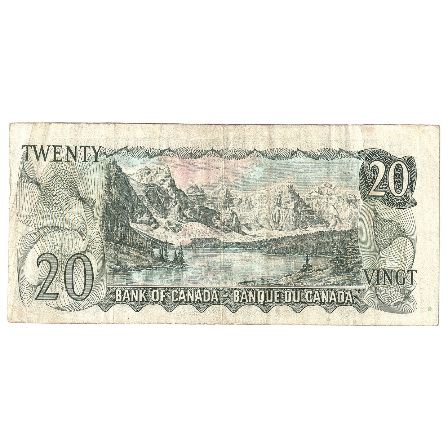 BC-50bA 1969 Canada $20 Lawson-Bouey, *EZ, F-VF