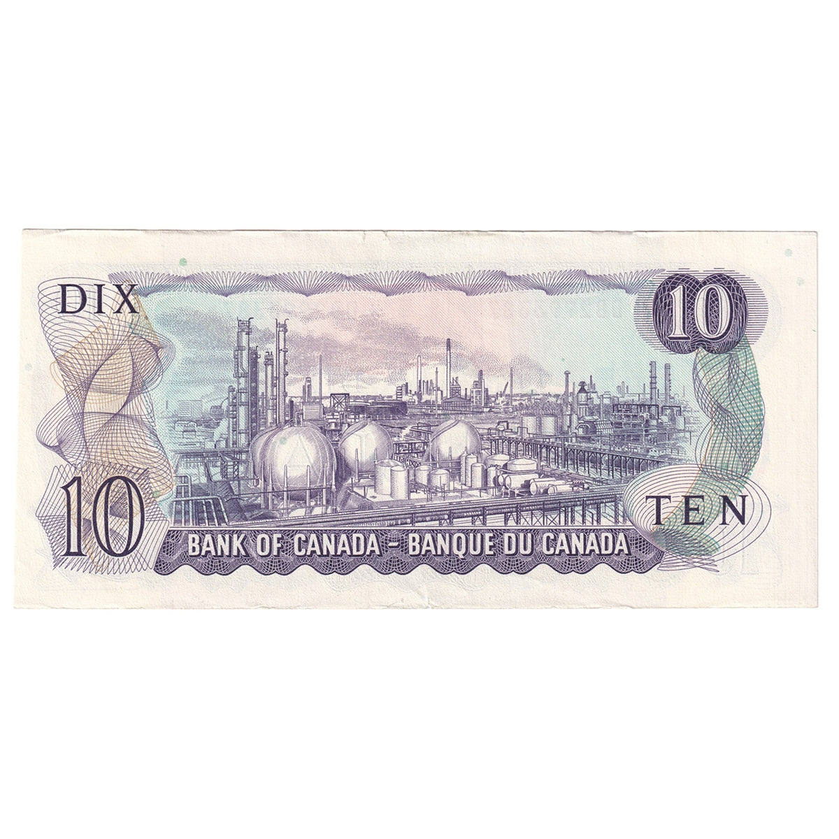 BC-49aA 1971 Canada $10 Beattie-Rasminsky, *DB, Almost Uncirculated (AU50)