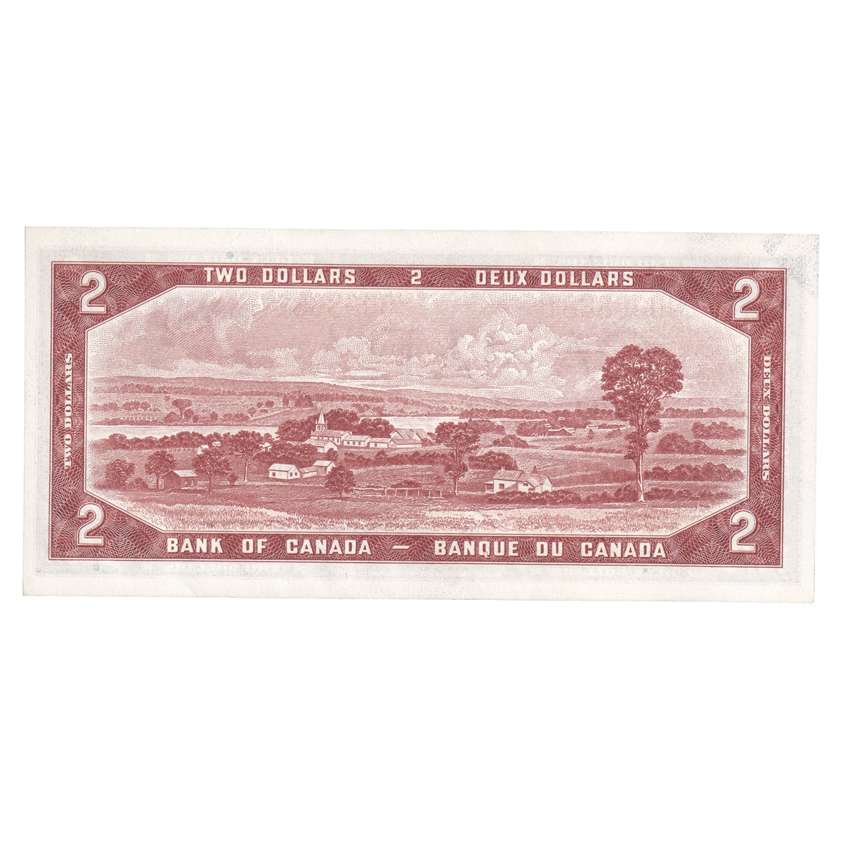 BC-38b 1954 Canada $2 Beattie-Rasminsky, J/R, Uncirculated (MS60)