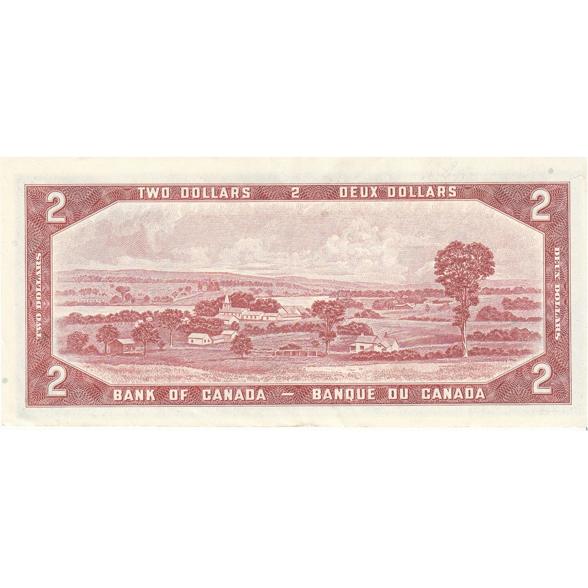 BC-38d 1954 Canada $2 Lawson-Bouey, O/G, Extra Fine (EF40)