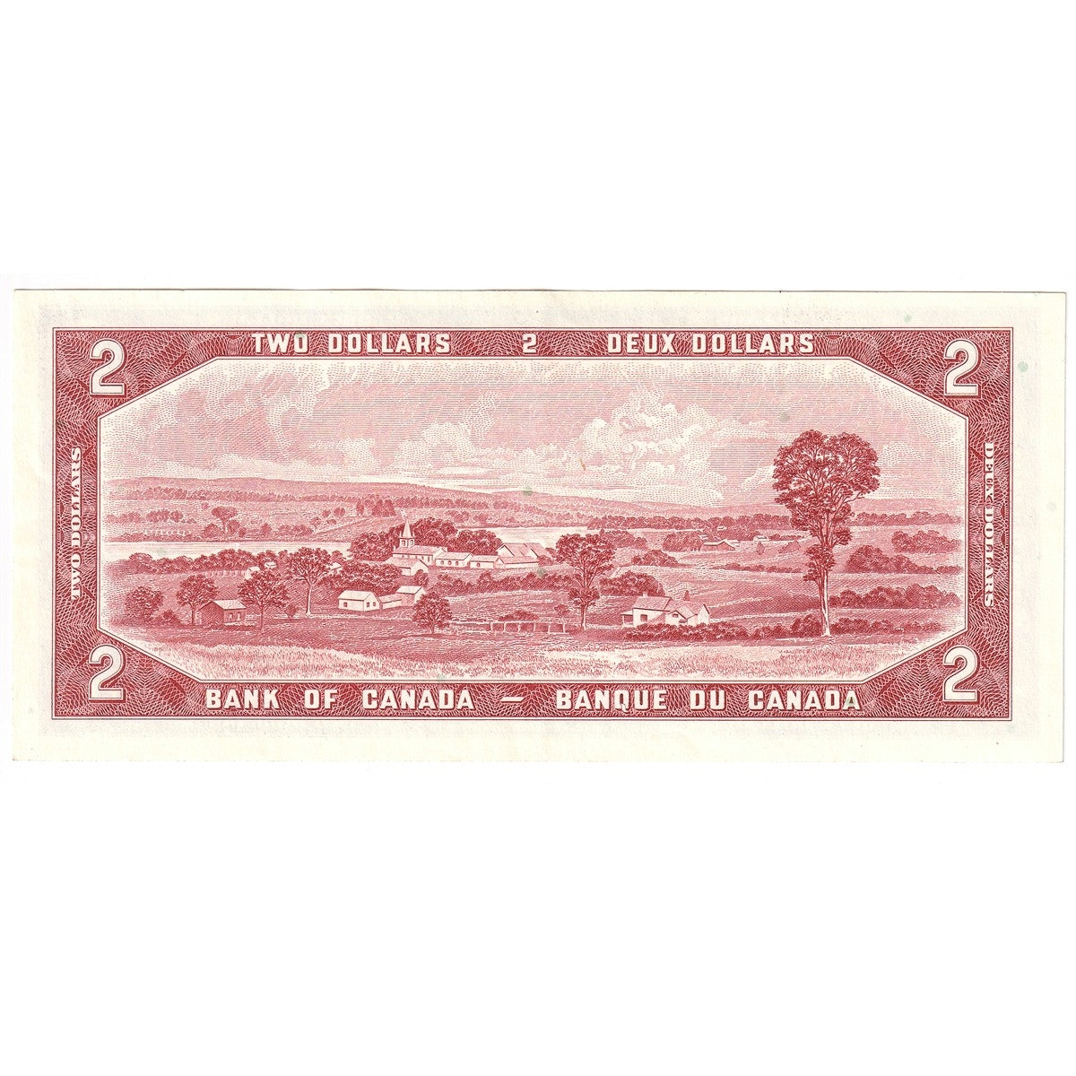 BC-38d 1954 Canada $2 Lawson-Bouey, R/G, Extra Fine (EF40)