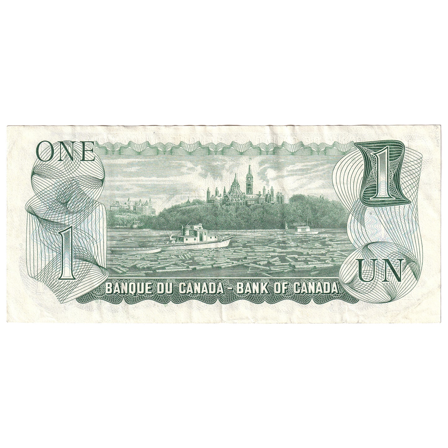 BC-46aA 1973 Canada $1 Lawson-Bouey, *IV, VF-EF (VF30)