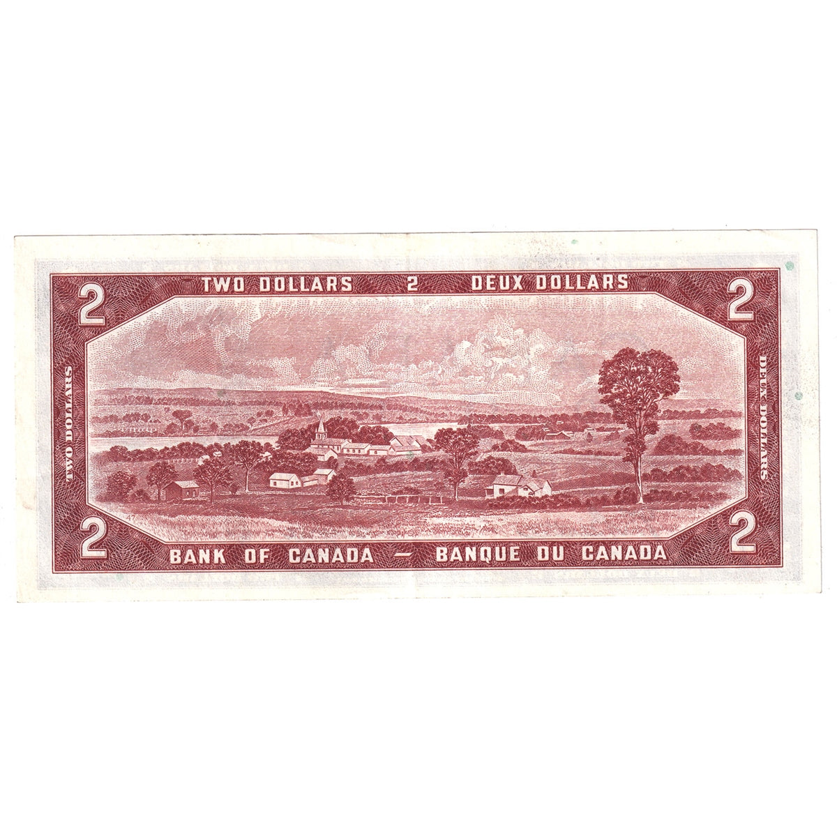 BC-38a 1954 Canada $2 Beattie-Coyne, X/B, Extra Fine (EF40)