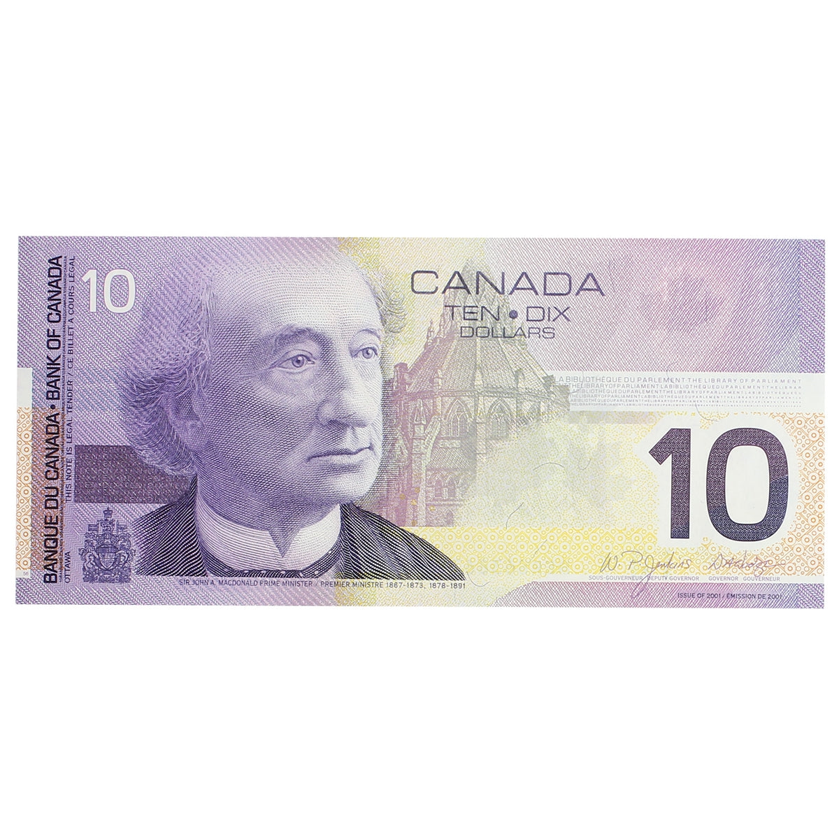 BC-63c 2004 Canada $10 Jenkins-Dodge, BER, CUNC