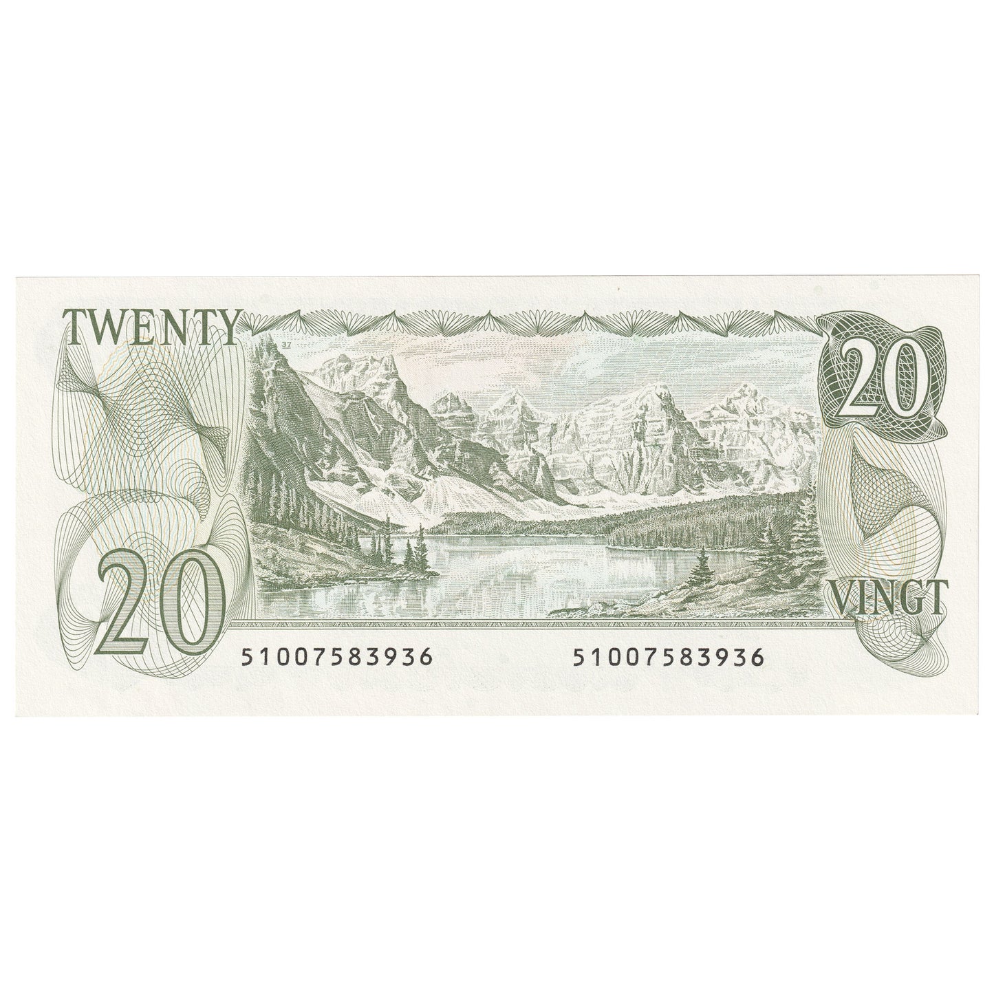 BC-54cA 1979 Canada $20 Thiessen-Crow, 510, AU