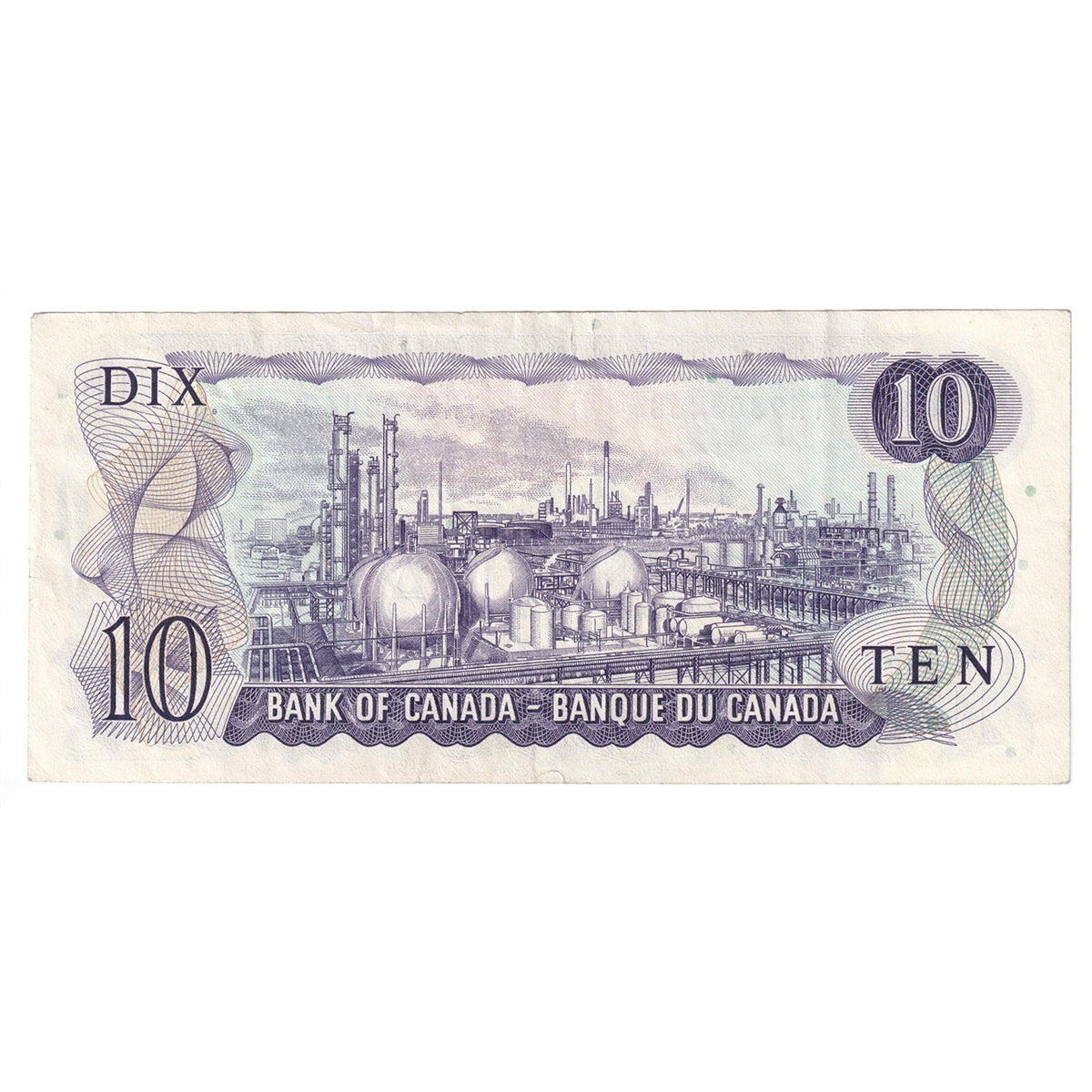 BC-49c 1971 Canada $10 Lawson-Bouey, TN, Extra Fine (EF40)