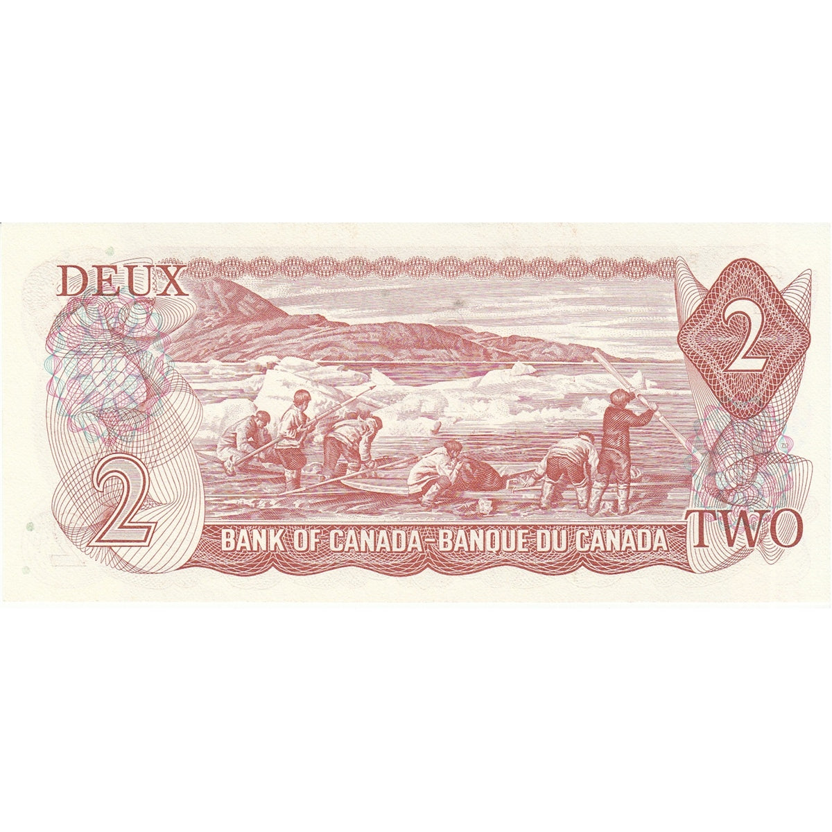 BC-47b 1974 Canada $2 Crow-Bouey, ARA, CUNC