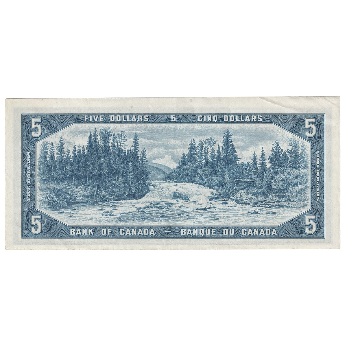 BC-39a-i 1954 Canada $5 Beattie-Coyne, R/C, Extra Fine (EF40)
