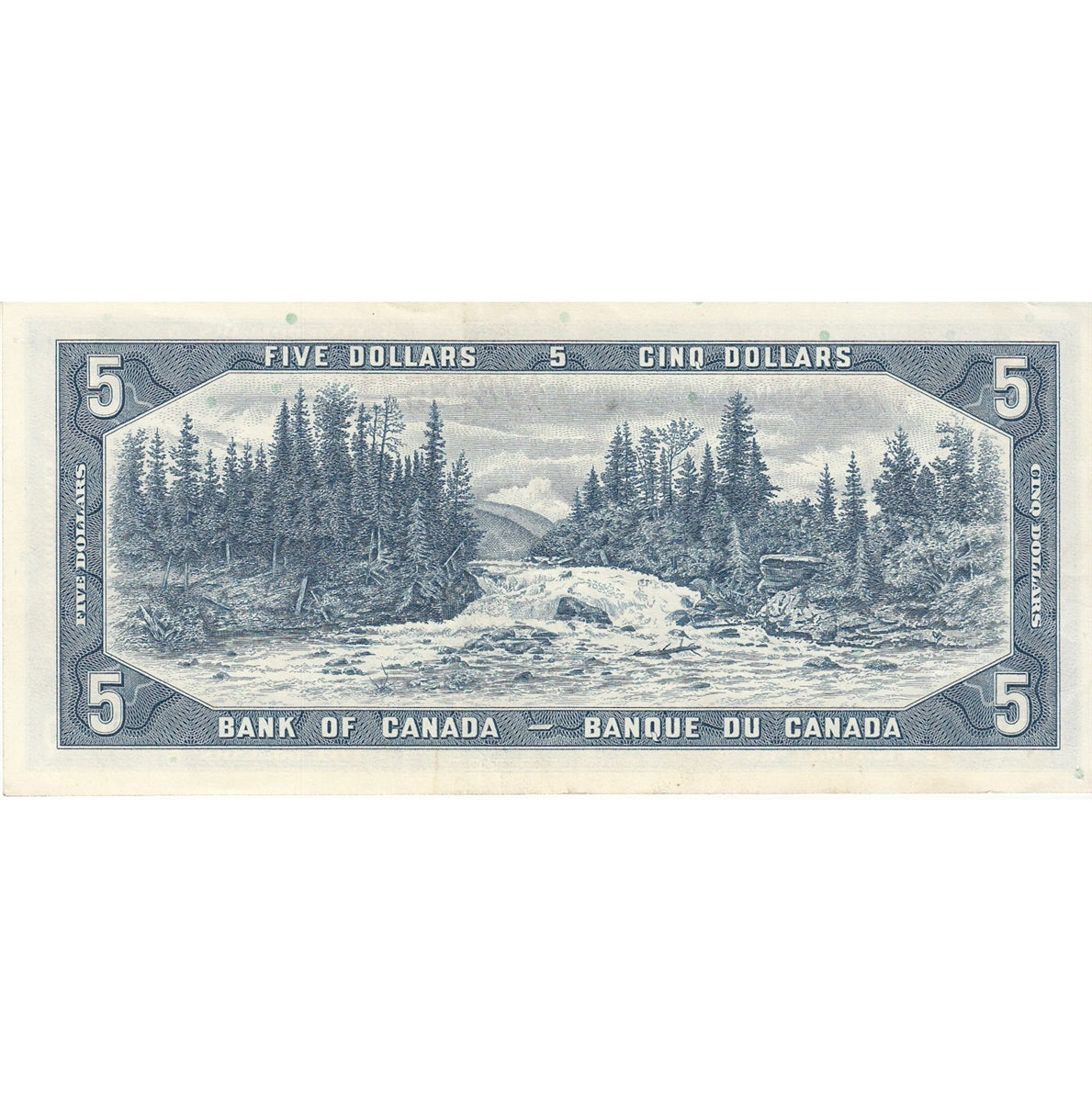 BC-39b 1954 Canada $5 Beattie-Rasminsky, A/X, Extra Fine (EF40)