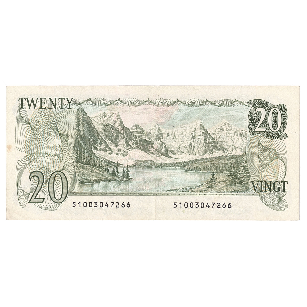 BC-54aA 1979 Canada $20 Lawson-Bouey, 510, VF-EF (VF30)