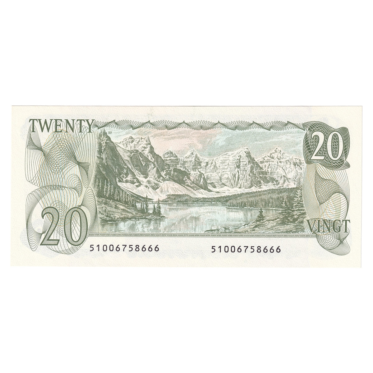 BC-54cA 1979 Canada $20 Thiessen-Crow, 510, Uncirculated (MS60)