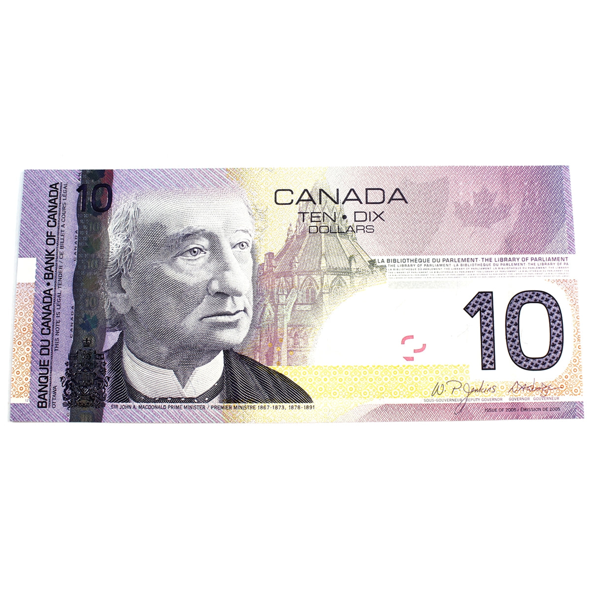 BC-68a-i 2004 Canada $10 Jenkins-Dodge, FER, CUNC