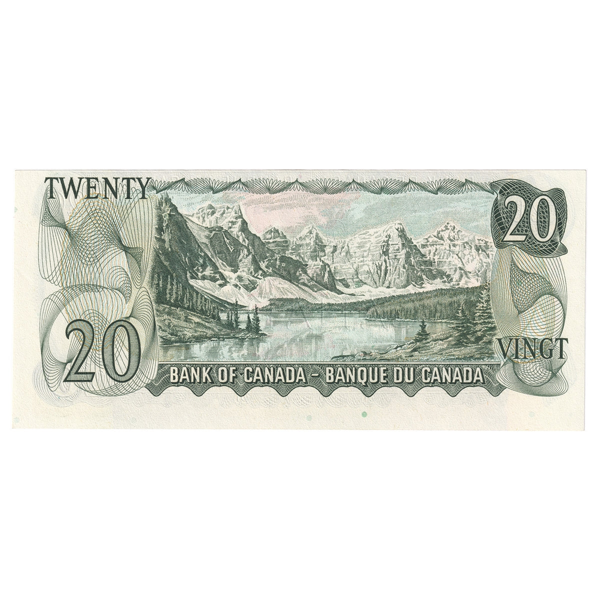 BC-50aA 1969 Canada $20 Beattie-Rasminsky, *EA, Uncirculated (MS60)
