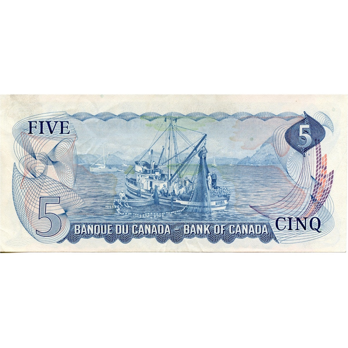 BC-48aA 1972 Canada $5 Bouey-Rasminsky, *CD, VF-EF